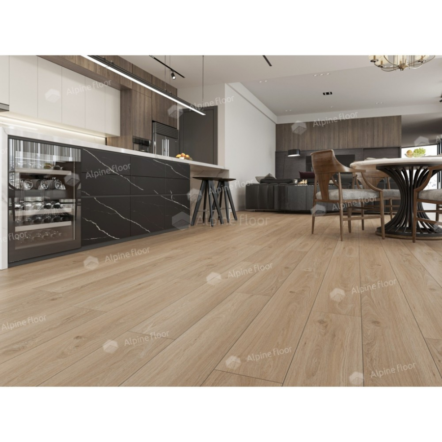 Alpine Floor Easy Line Кварцвиниловая плитка LVT Дуб Модера ECO 3-28 PB 1219.2 х 184.15 х 3 mm