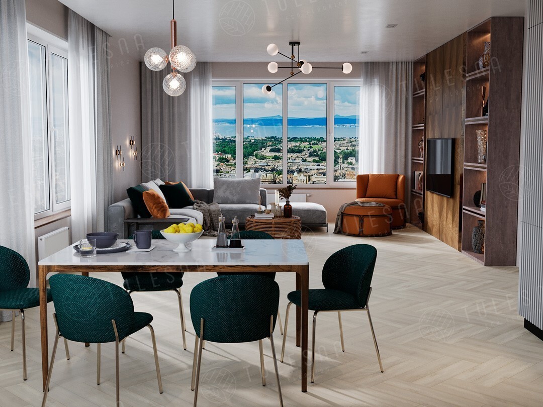 Alpine Floor Tulesna Art Parquet SPC ламинат Radiante 1005-4AB 600х125х4 mm