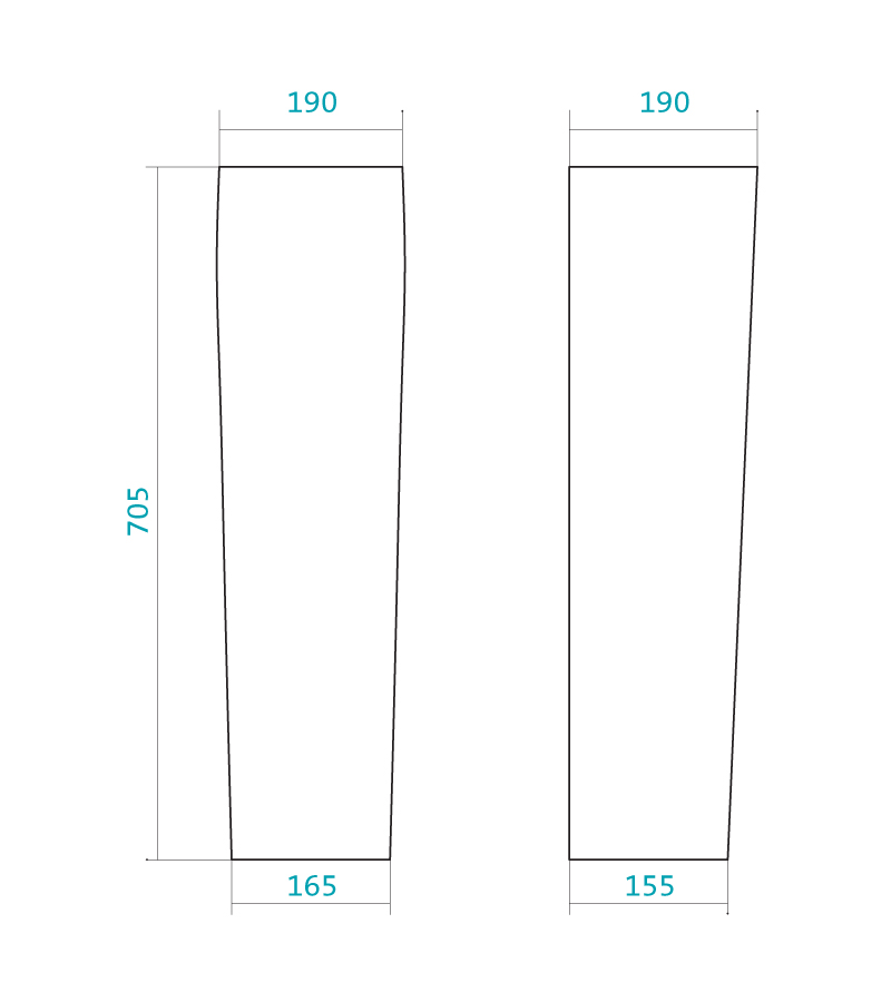 Santek пьедестал для раковины Нео 1.WH30.2.182