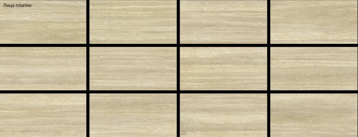 Artkera Group LCM Травертин Ворлд бронз / Travertine World Bronze Керамогранит 600 x 1200 x 7 60120TVW09M