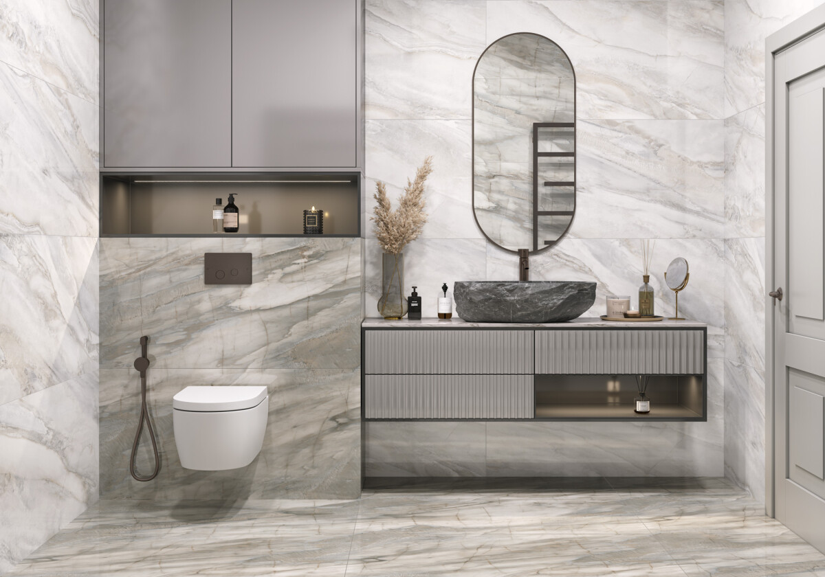 Керамогранит 60120LMS15P LCM Limestone Dark Полированный 600 x 1200 x 7 мм.