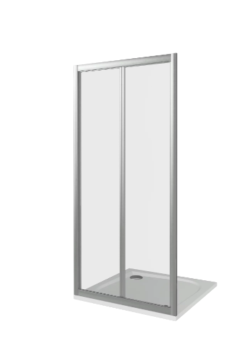 BAS INFINITY SD-90-G-CH душевая дверь 90х185 см ИН00047