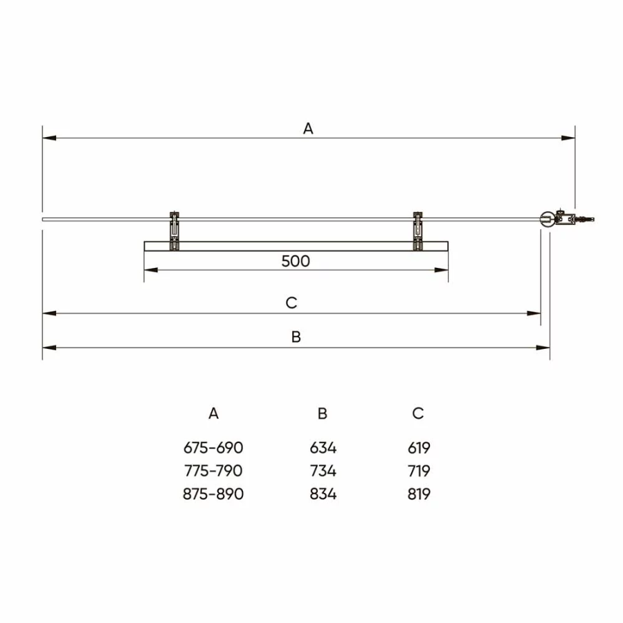 Veconi PL-79B шторка на ванну 90х150 PL79B-90-01-C4