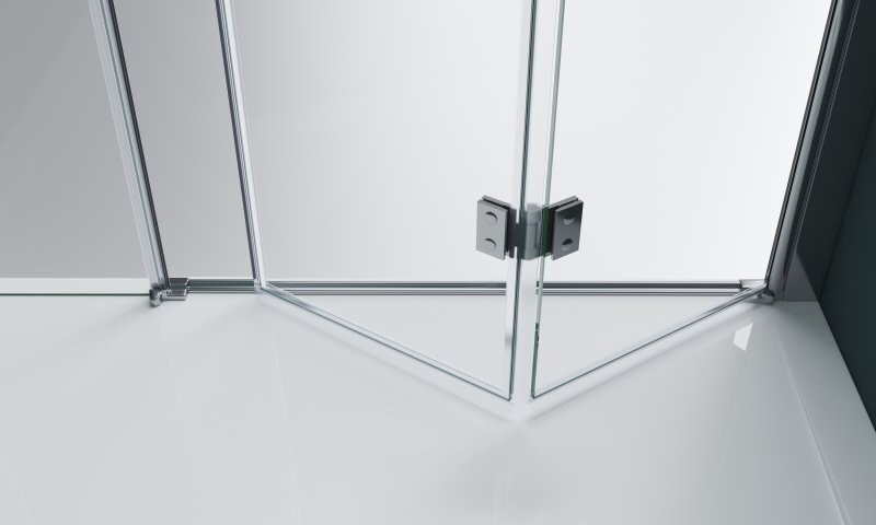 BelBagno душевая дверь ALBANO-BS-13-60+100-C-Cr 160х195