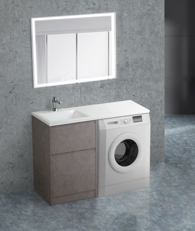 BelBagno KRAFT-LVD-580/1200-2C-PIA-BO 120 тумба под раковину напольная, над стиральной машиной