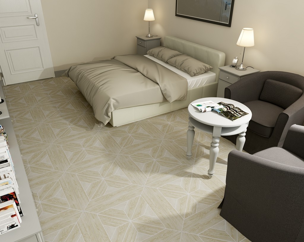 Grasaro Parquet Art G-503s керамогранит напольный 40х40 см бежево-коричневый структурный