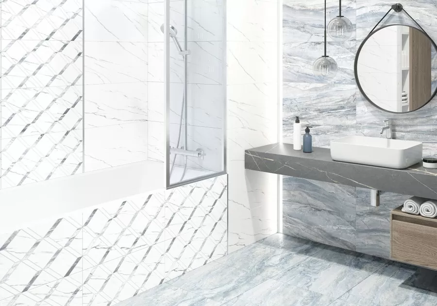 NewTrend Marmara White керамогранит 25х50 см WT9MAM00