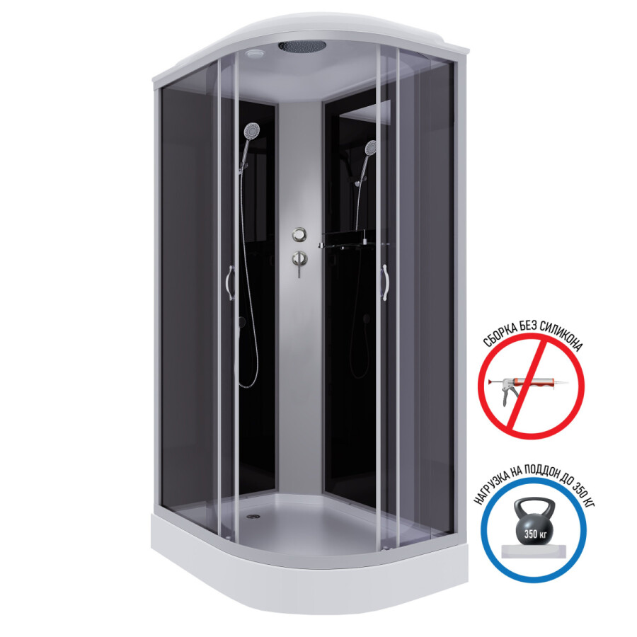 Niagara NG 3512-14L Душевая кабина 120x80 левый угол 35121433L