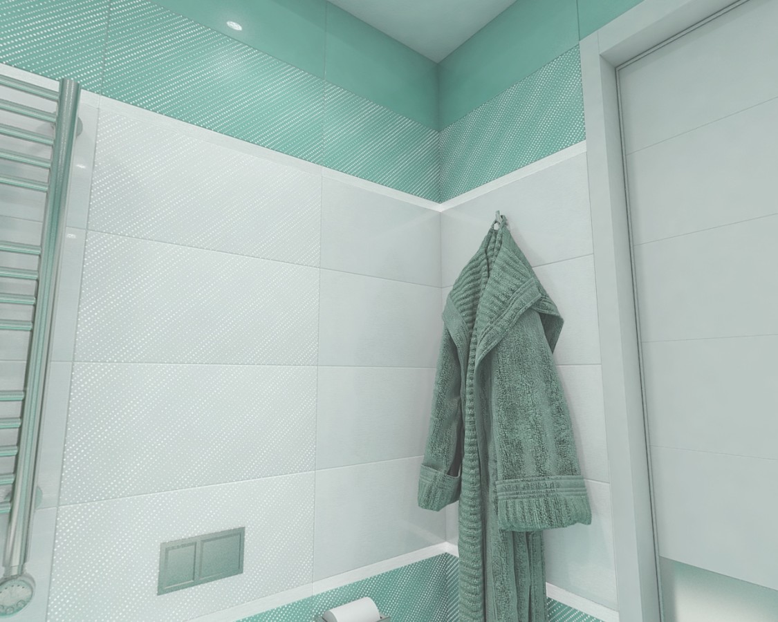AltaCera Rainfall Luster Aquamarine WT9LST16 плитка настенная 25x50 см