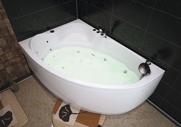 Aquanet Mayorca 150*100 ванная акриловая левая с каркасом 00205403