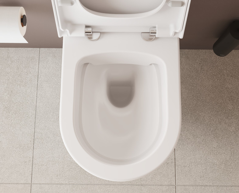 Vitra Sanibelle унитаз подвесной безободковый без сиденья 7551B003-0075