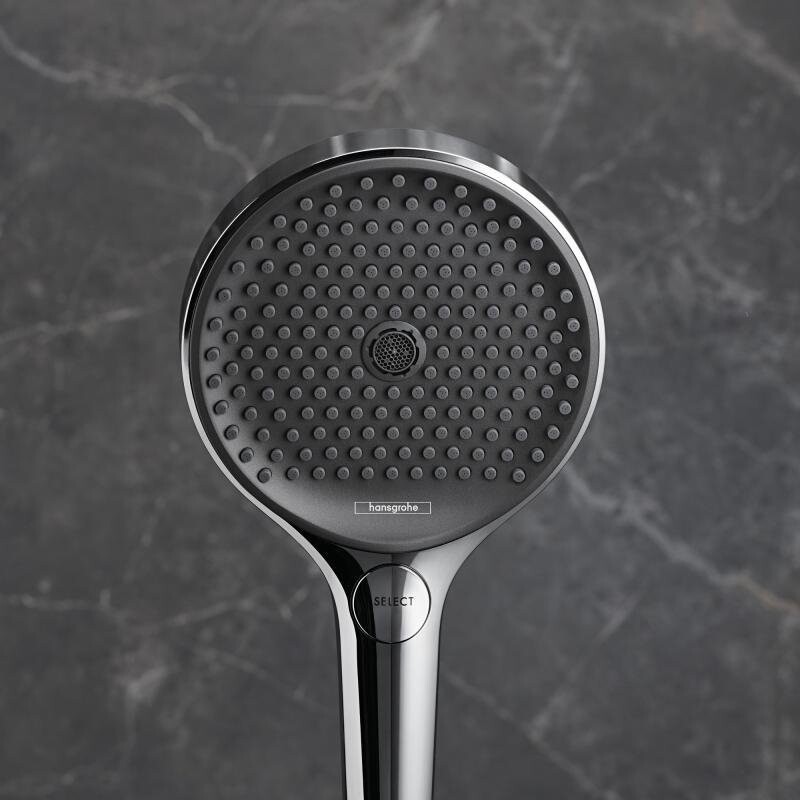 Hansgrohe Rainfinity Душевой набор 130 3jet со штангой 90 см и мыльницей хром 27671000