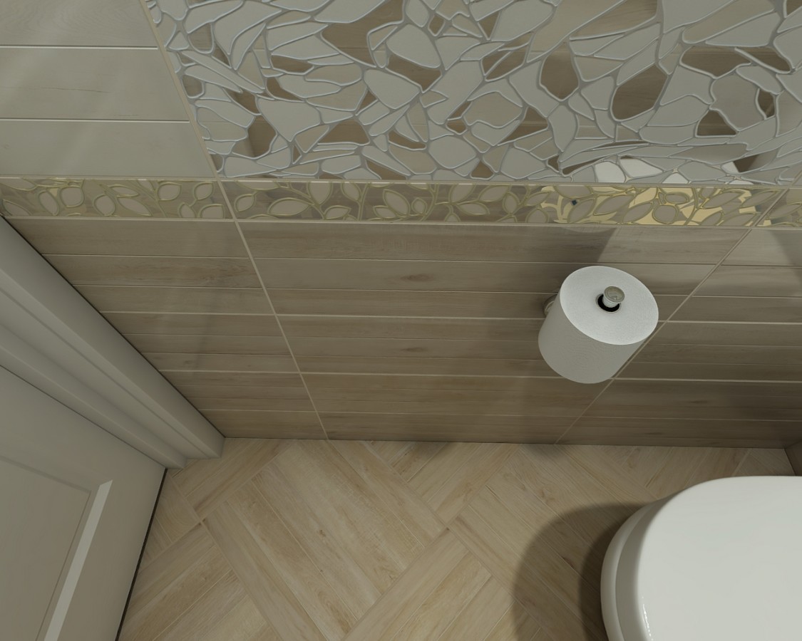 AltaCera Felicity Sand вставка мозаика настенная Mosaic Glossy 30x30 см