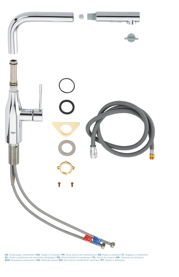 Grohe Essence 30270000 смеситель для кухни хром