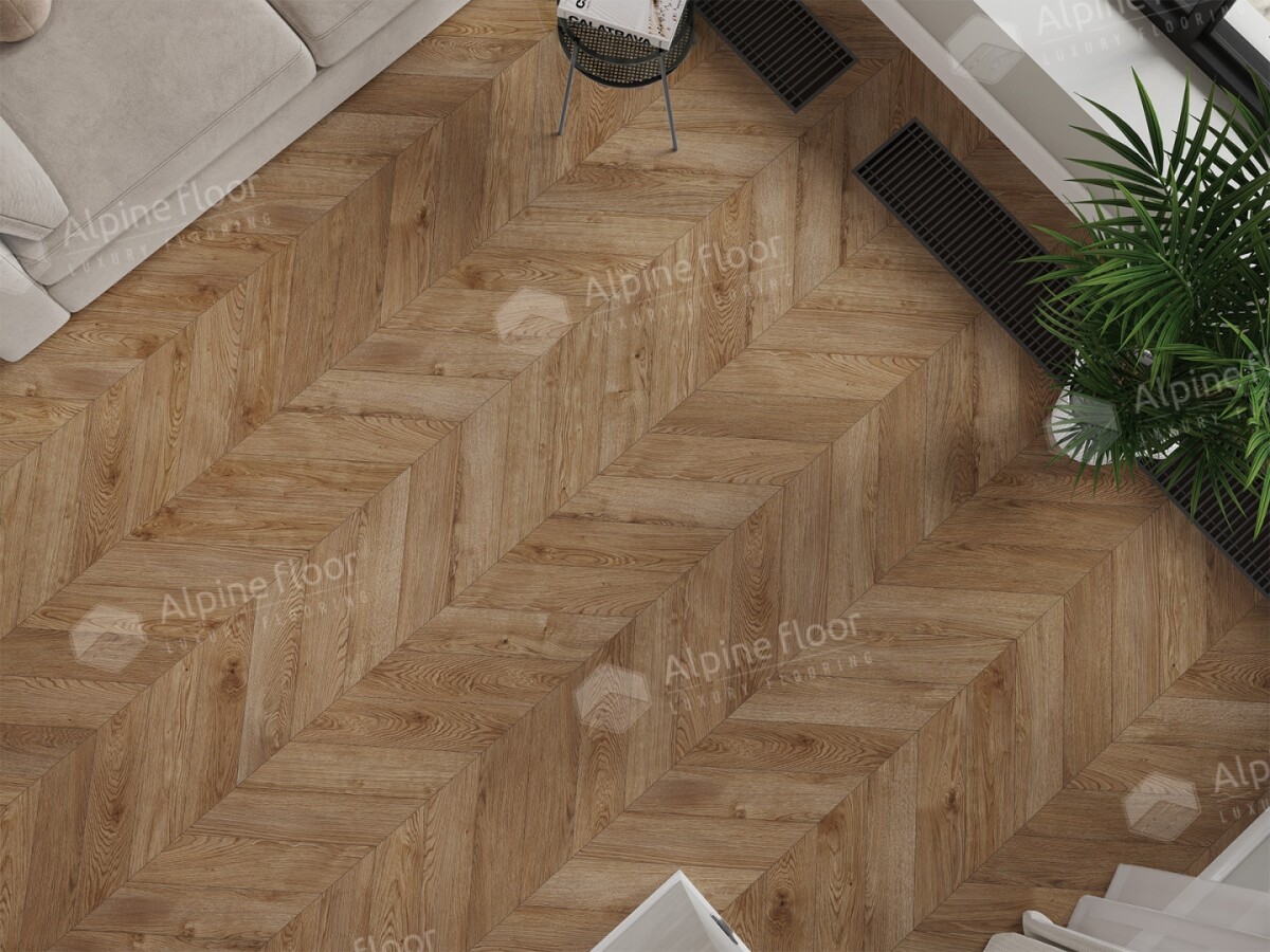 Ламинат Alpine Floor Chevron Art LF109-06, 550*112*12mm