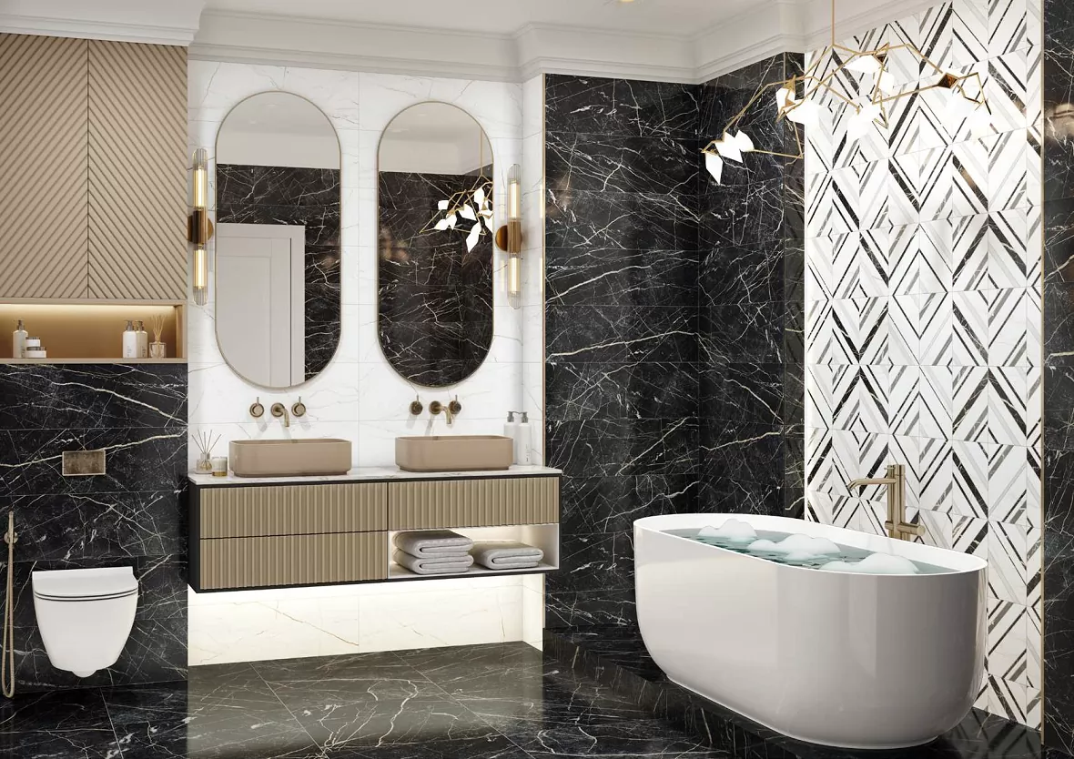 NewTrend Sanremo White керамогранит 60х60 см GP40SAM00L