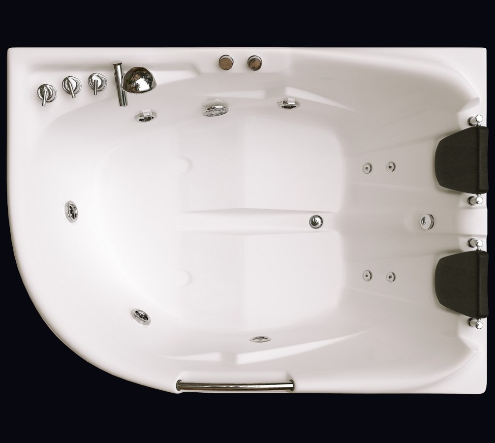 EvaGold ванна гидромассажная 120х170х65 см OLB-807 L
