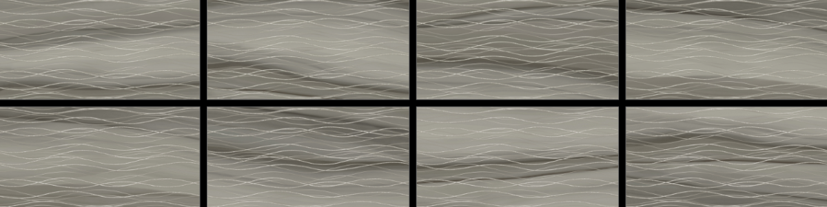 New Trend Трейз Вэйв темный / Treise Dark Wave Керамическая плитка настенная 300 x 600 x 9 DW36TRS18