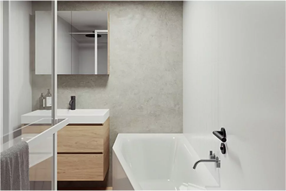 Riho Rethink Space Fall ванна акриловая 160х75 L BR14C0500000000
