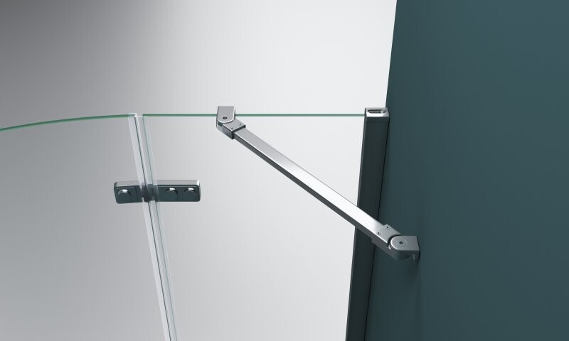 BelBagno душевое ограждение Kraft-R-2-100-C-Cr 100х100х195