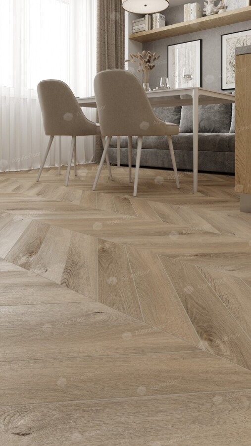 Alpine Floor Chevron Alpine SPC ламинат Дуб Синистра ЕСО 18-6 600х127х5 mm