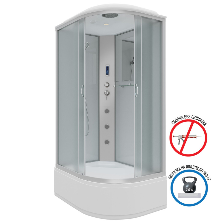 Niagara NG 2310-14LF Душевая кабина 120x80 в полной комплектации - левосторонняя 23101424LF