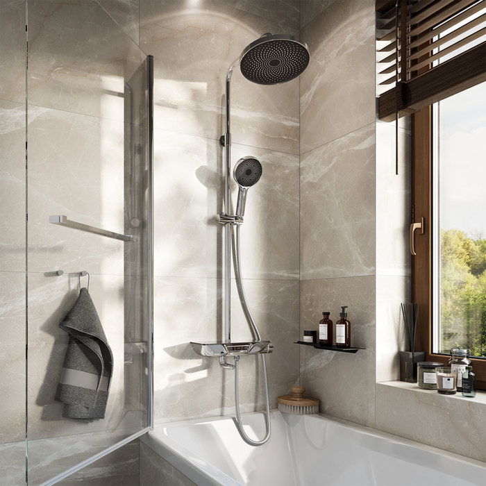 Iddis SpaHome смеситель для ванны с верхним душем SPASBBTi06