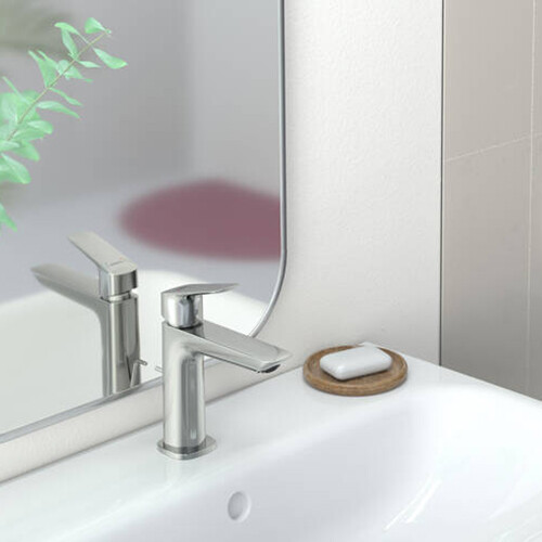 Hansgrohe Logis Смеситель для раковины 110 Fine без сливного гарнитура хром 71253000