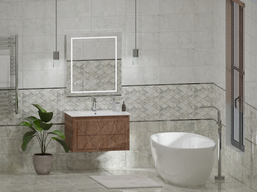 Плитка напольная 3 SE 0046 Eurotile Selesta Grey 40x40