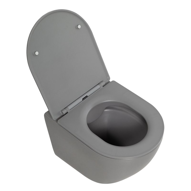 BelBagno крышка-сиденье из дюропласта с механизмом SoftClose BB062SC-GR