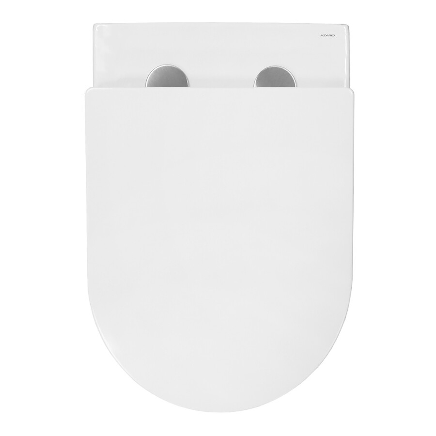 Унитаз подвесной Azario NOVE 360х530х365 безободковый, система смыва "Торнадо", быстросъемное сиденье микролифт AZ-9312T