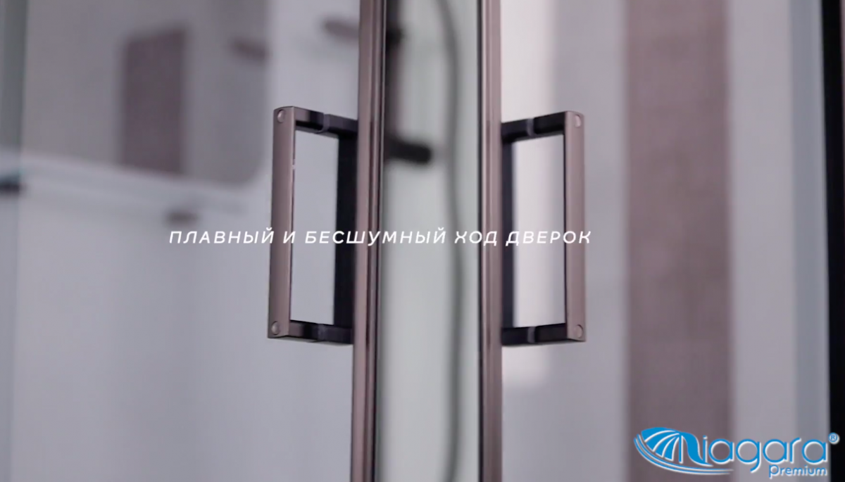 Niagara NG 6901-01Q Душевая кабина 90x90 квадратная 69010134QBLACK