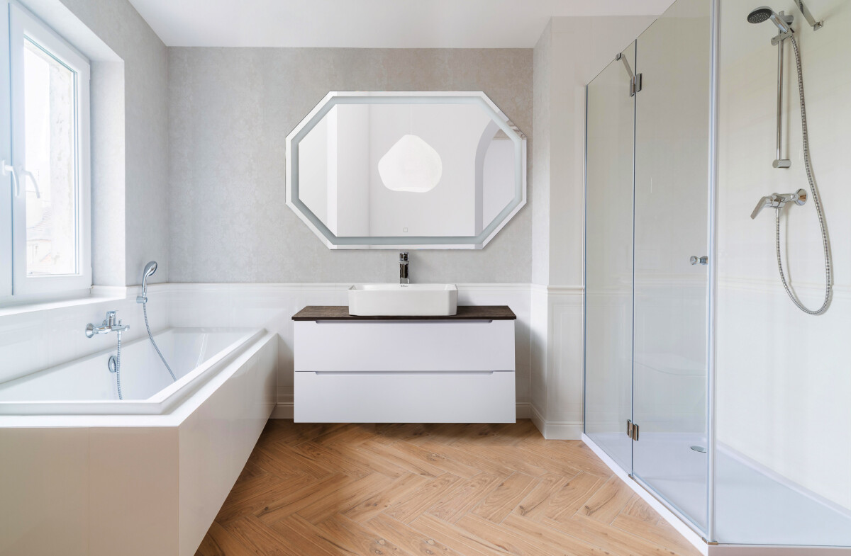 Зеркальное полотно BelBagno 120*80 SPC-OTT-1200-800-LED-TCH