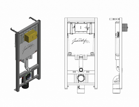 Jacob Delafon Elite E21742RU-00 унитаз подвесной c инсталляцией