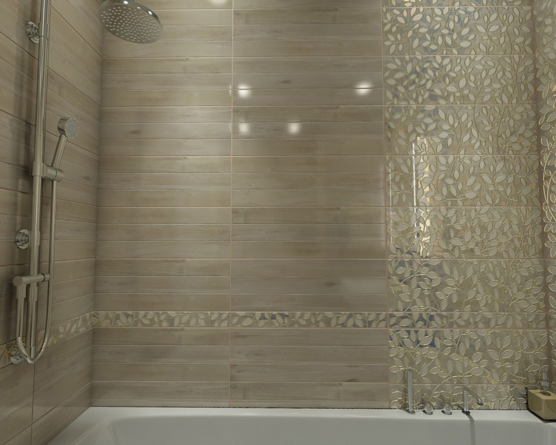 AltaCera Felicity Groundy декор 3 настенный 20х60 см