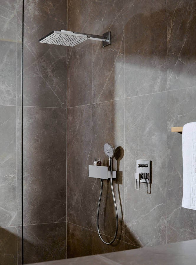 Hansgrohe Raindance Select S 120 3 jet ручной душ хром-белый матовый 26530400