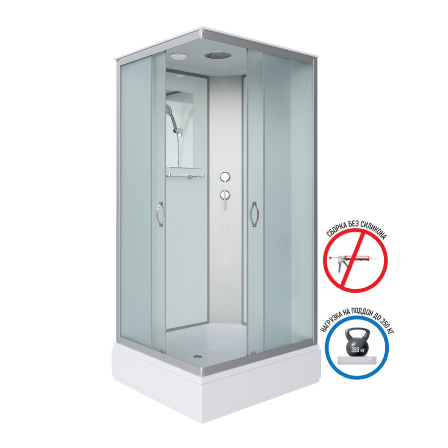 Niagara Classic NG 33084-14Q Душевая кабина 100x80 Универсальная 330844Q