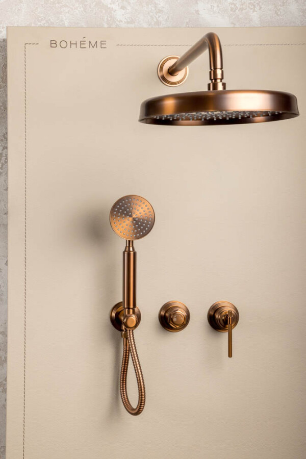 Душевая система Boheme Eterna Brushed Bronze 174-BRB