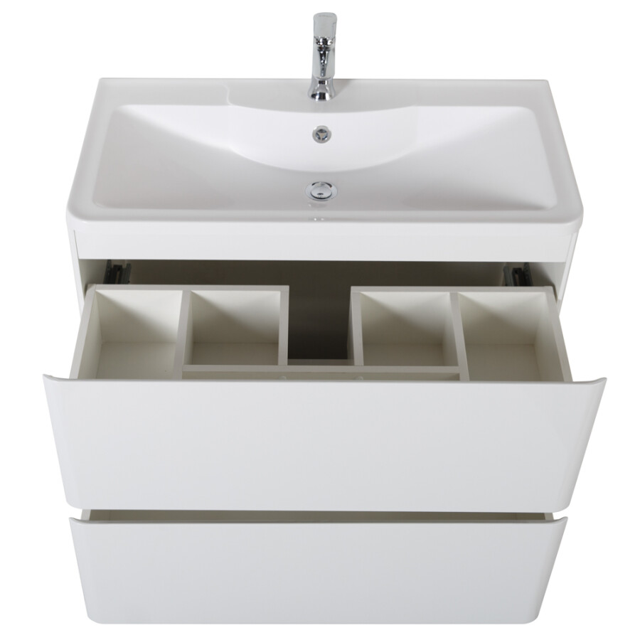 BelBagno Albano 80 см тумба под раковину ALBANO-800-2C-PIA-BL напольная