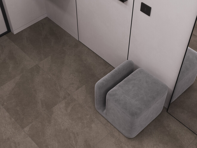 Керамогранит Cersanit Stonehouse серый ректификат 59,8x59,8 A17882