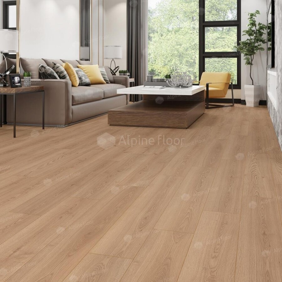 Ламинат Alpine Floor Legno Extra Дуб Элеганс L1009, 1200 х 192,5 х 8 mm