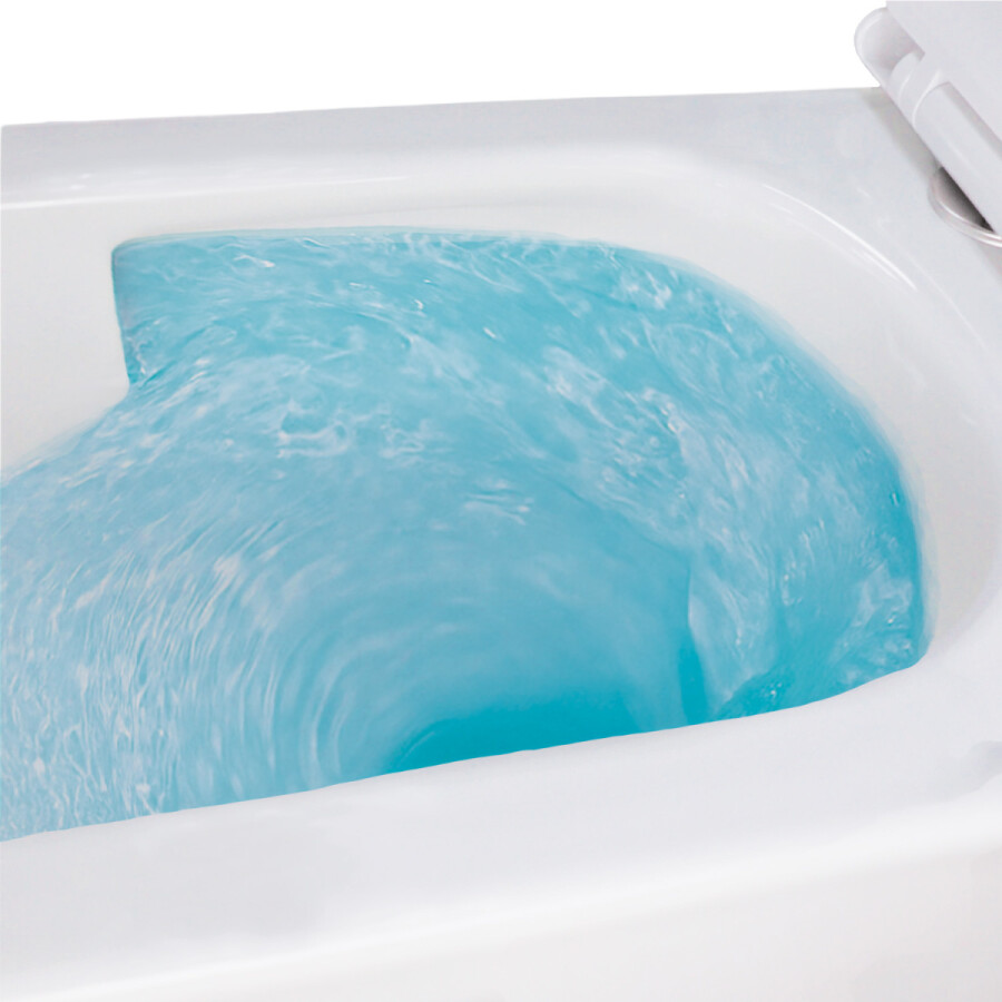 Унитаз подвесной Azario Pace 360х520х365 безободковый, система смыва "Скрытое Торнадо", с быстросъемным сиденьем "Микролифт" AZ-5172T-WHT