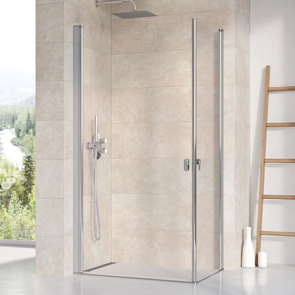 Ravak Chrome CRV1-90 Элемент душевого уголка белый+транспарент 1QV70101Z1
