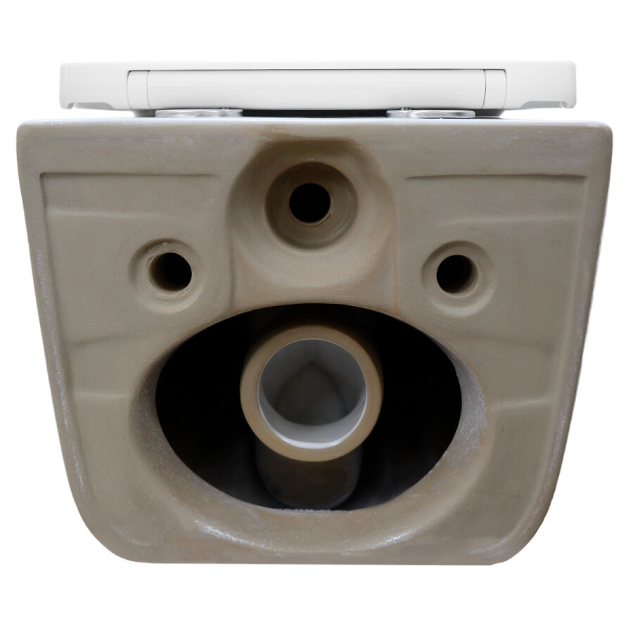 Унитаз подвесной Azario Vater 360х520х350 безободковый, система смыва "Скрытое Торнадо", с быстросъемным сиденьем "Микролифт" AZ-5104T-WHT