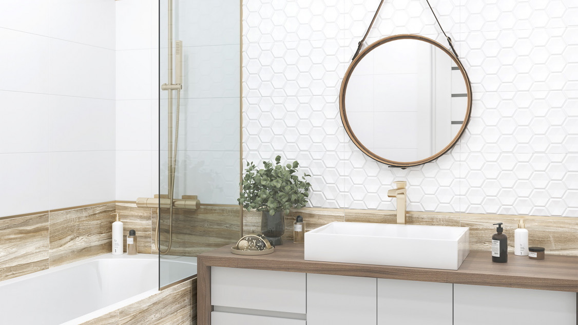 Alma Ceramica Bilbao керамогранит 25х50 см TWU09BLB014