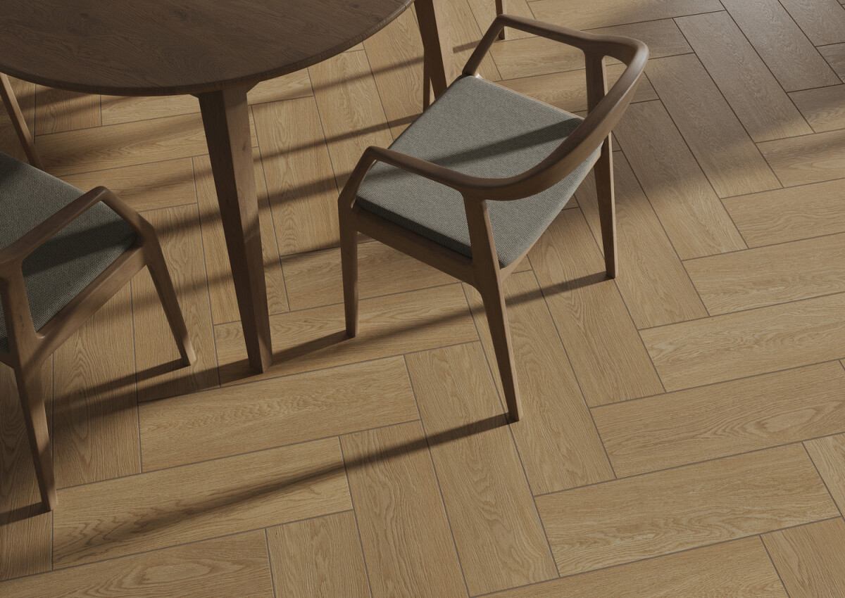 Керамогранит Cersanit Teakwood светло-коричневый рельеф 18,5x59,8 A17898