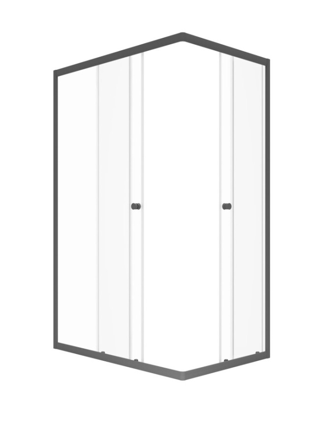 Triton Душевая Ширма Вента-Графит 120х80 Щ0000079312