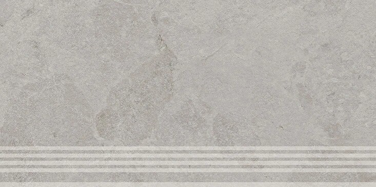 Керамический гранит Ступень Kerama Marazzi Прованс Сплит серый светлый матовый обрезной 30x60x0,8 KM6060G1231R8GRF