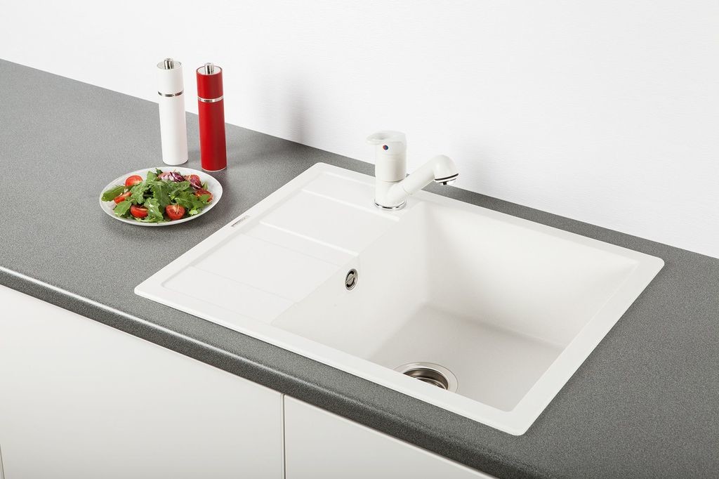 Schock Optima 50D 701007 кухонная мойка баварский камень 65x50 см