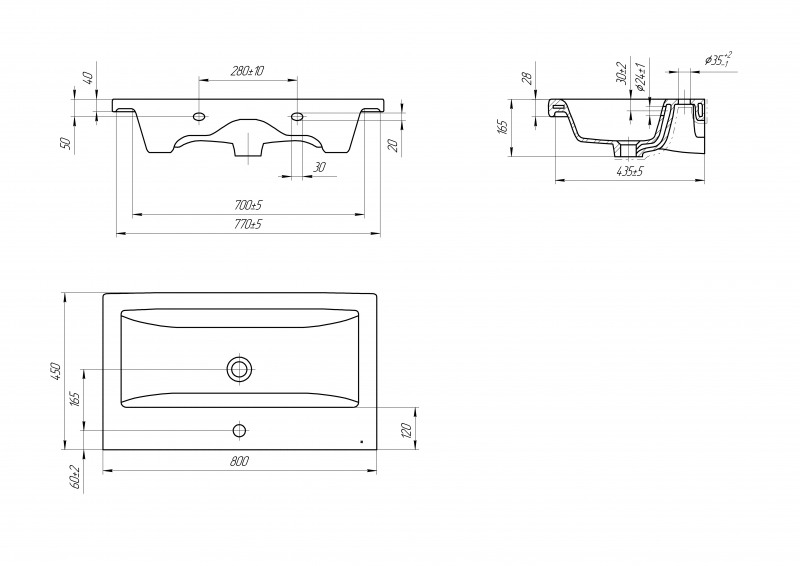 Cersanit Grande тумба 80 см зеленая с раковиной Como 80 64303+S-UM-COM80/1-w